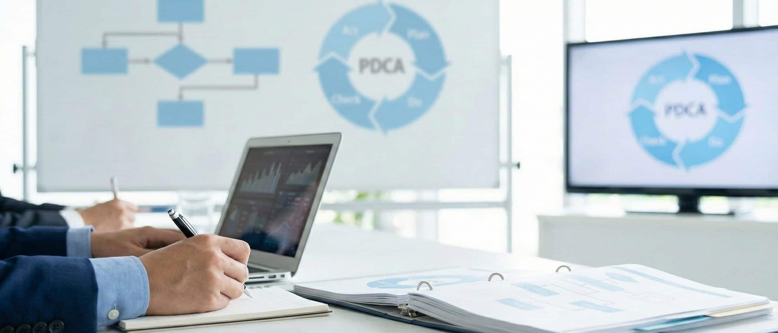 Innovative Wasserver- und Abwasserlösungen bei BOS, führend in Umwelttechnik und Nachhaltigkeit, mit modernen Monitoren und Diagrammen für effizientes Management.